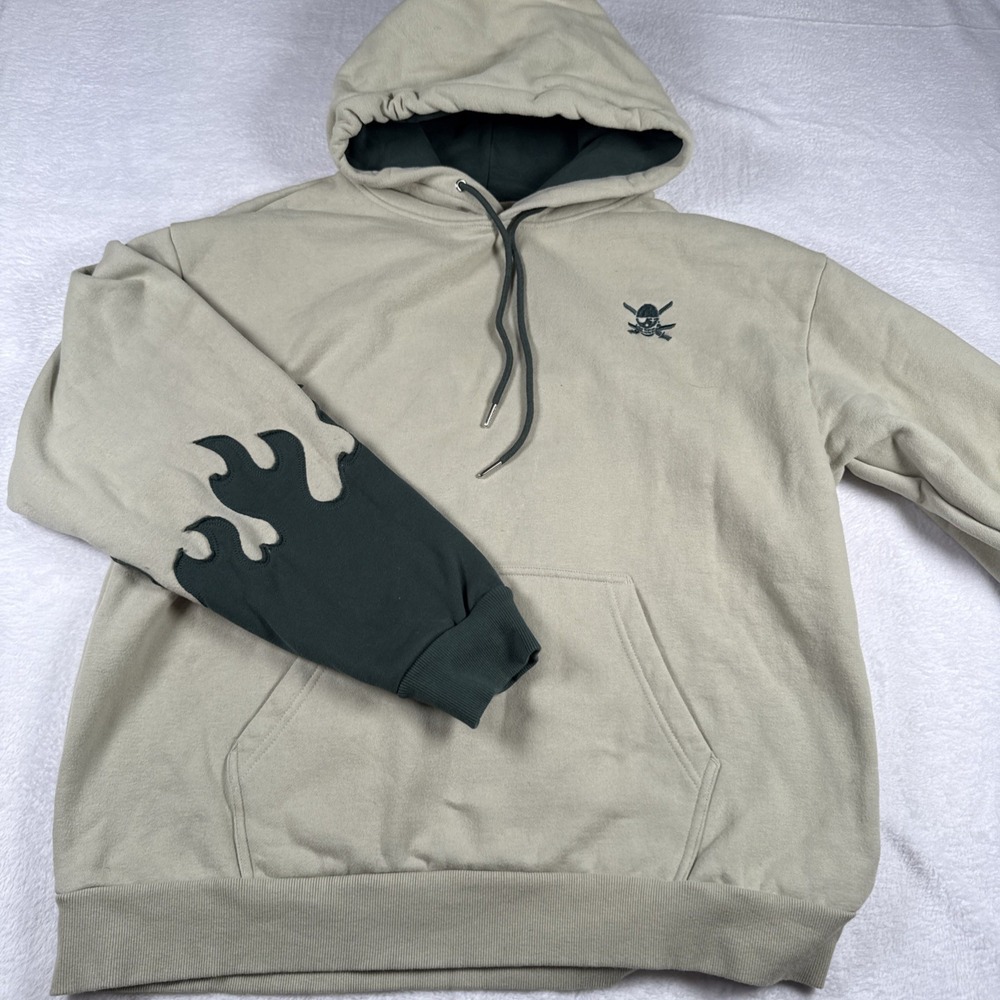Sparktrendz Anime Street Wear Hoodie One Piece Zoro Size L